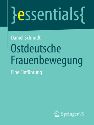 cover image of Ostdeutsche Frauenbewegung